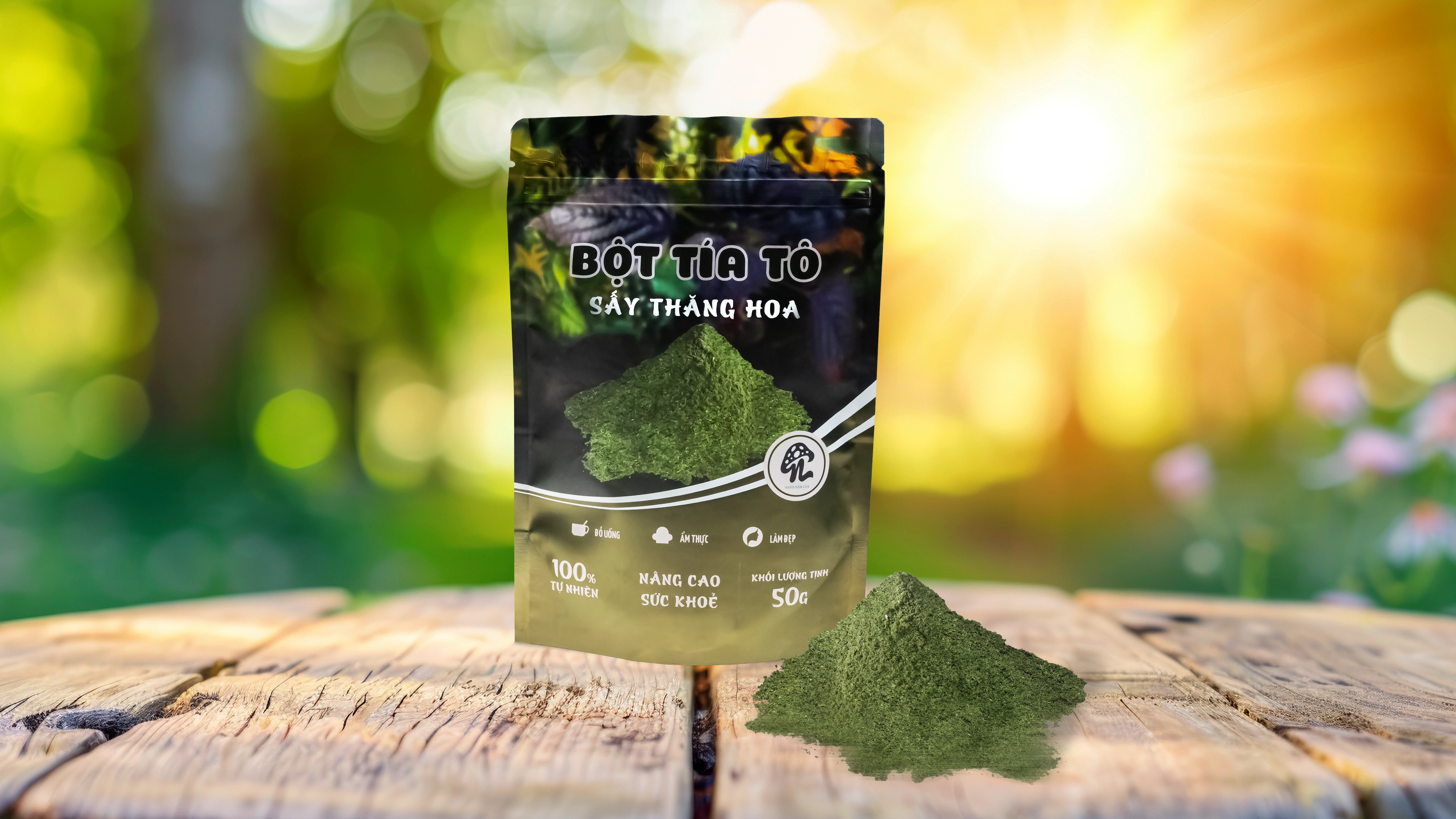 Bột tía tô sấy thăng hoa (50g)