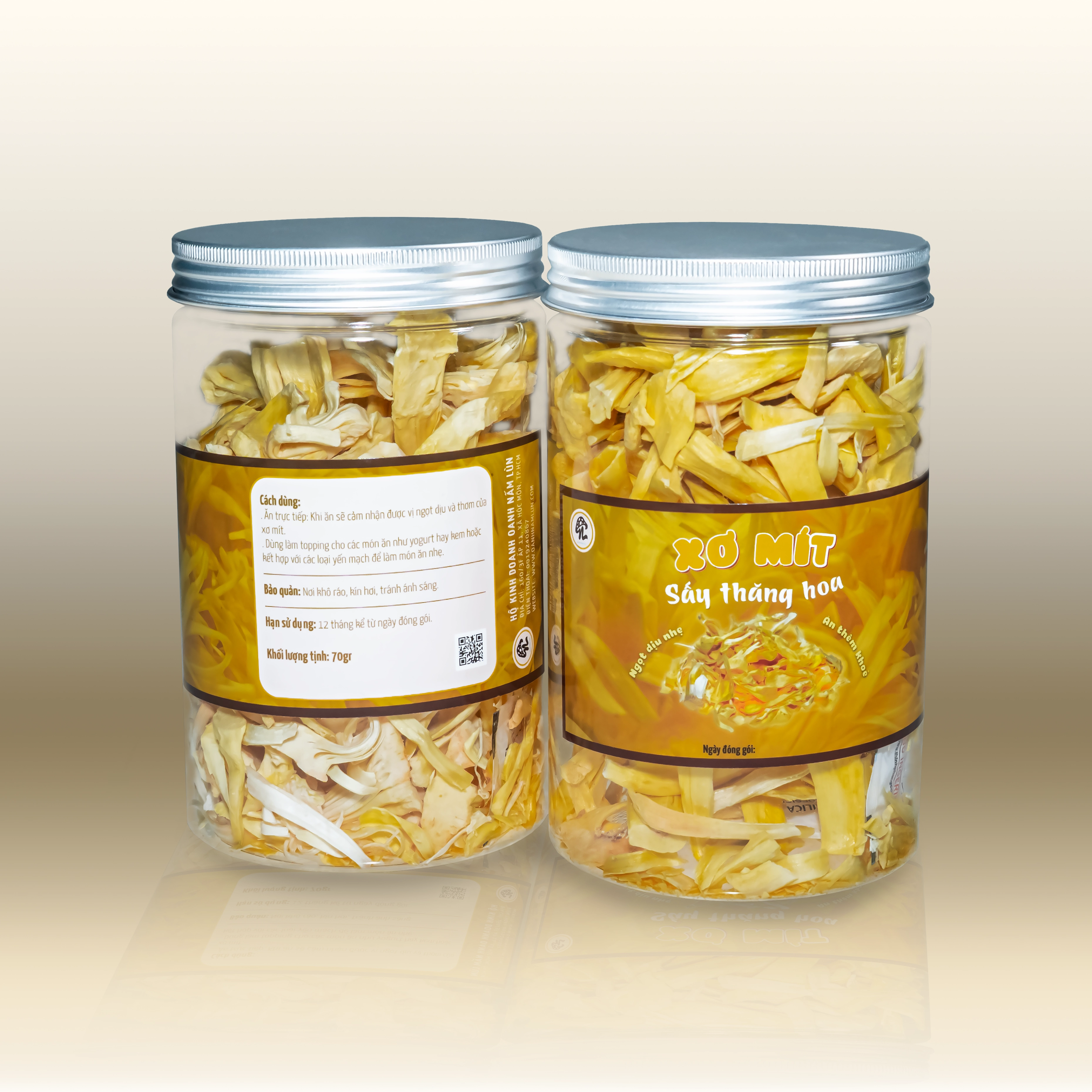 Xơ mít sấy thăng hoa (70g)